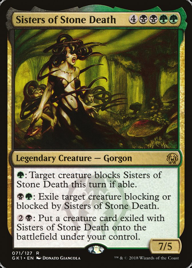 Sisters of Stone Death [Guilds of Ravnica Guild Kit] | Lots Moore NSW