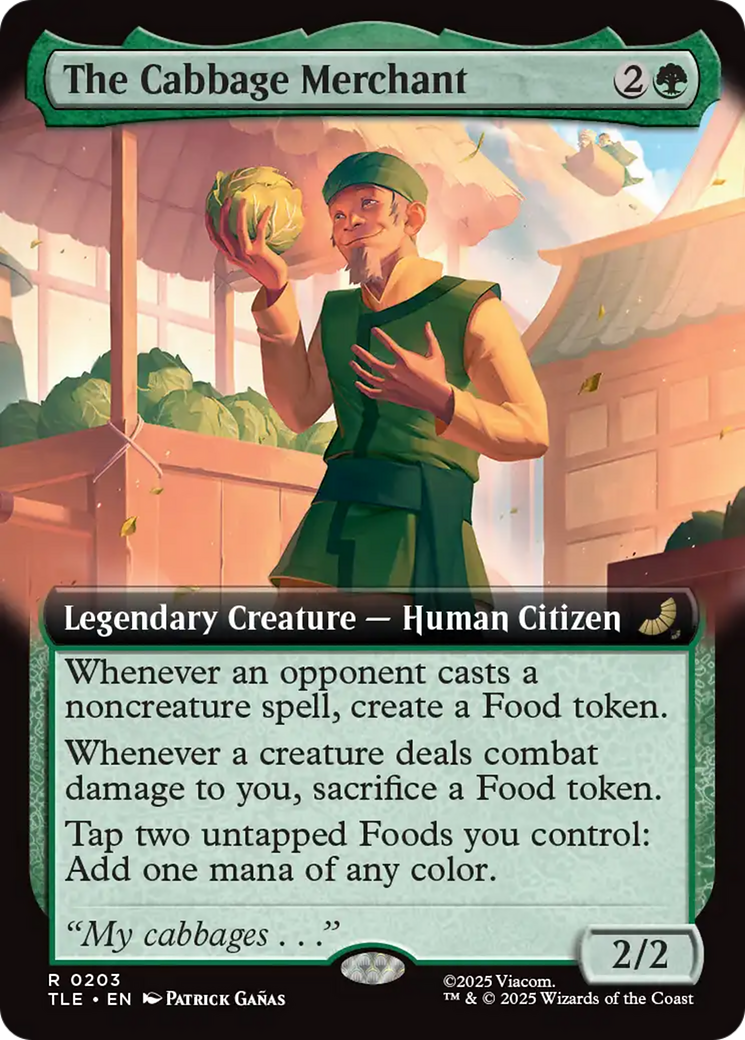 The Cabbage Merchant (Extended Art) [Avatar: The Last Airbender: Eternal-Legal] | Lots Moore NSW