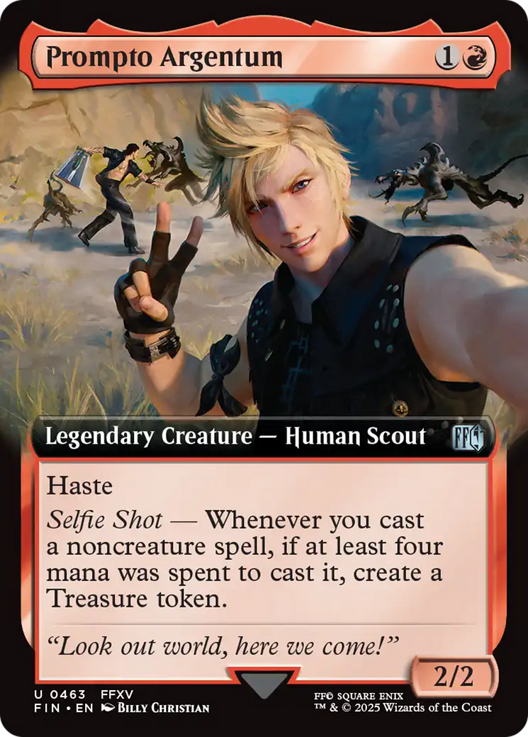 Prompto Argentum (Extended Art) [FINAL FANTASY] | Lots Moore NSW