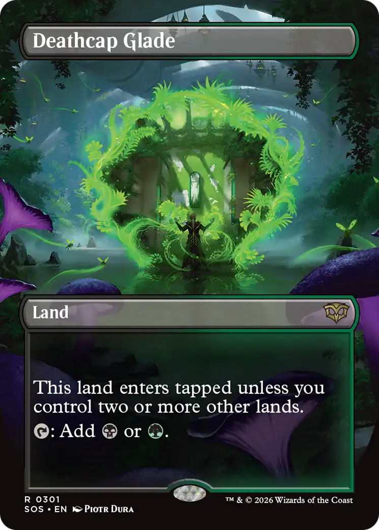 Deathcap Glade (Borderless) [Secrets of Strixhaven] | Lots Moore NSW
