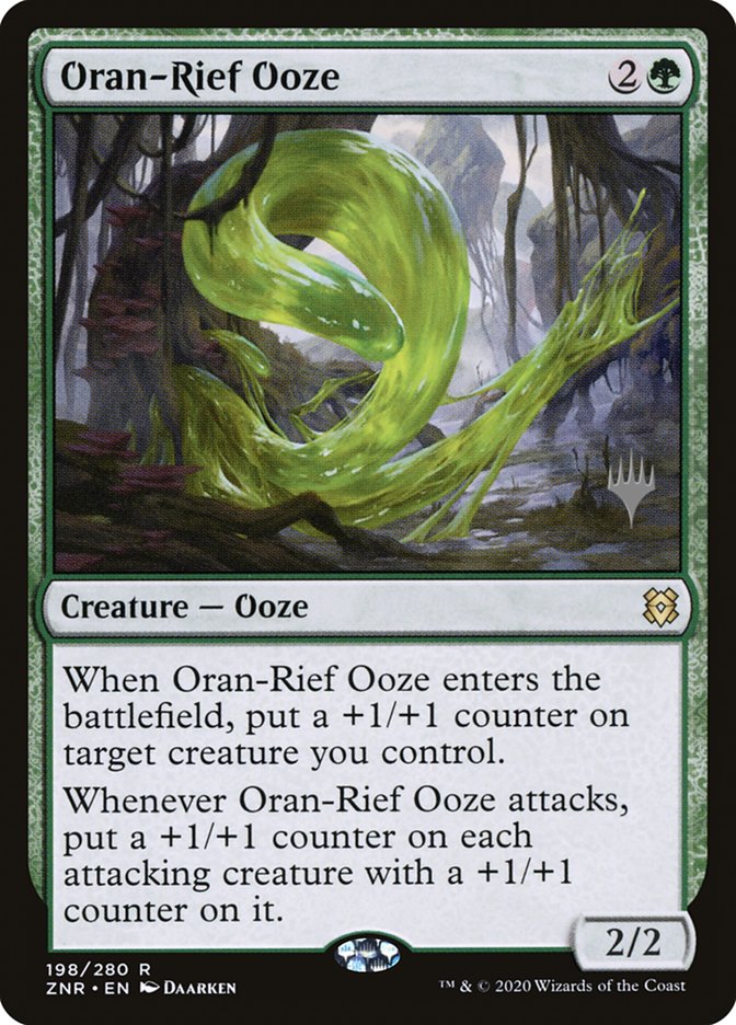 Oran-Rief Ooze (Promo Pack) [Zendikar Rising Promos] | Lots Moore NSW