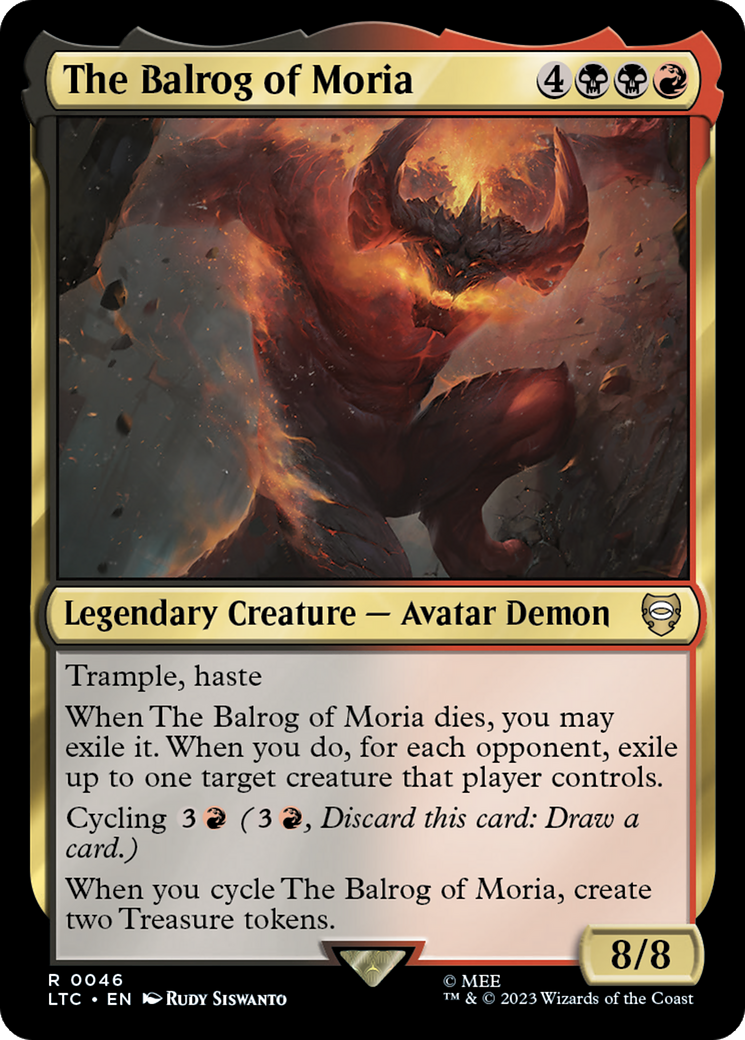 The Balrog of Moria [The Lord of the Rings: Tales of Middle-Earth Commander] | Lots Moore NSW