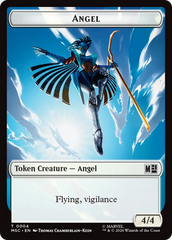 Angel (004) // Vibranium (015) Double-Sided Token [Marvel Super Heroes Commander Tokens] | Lots Moore NSW