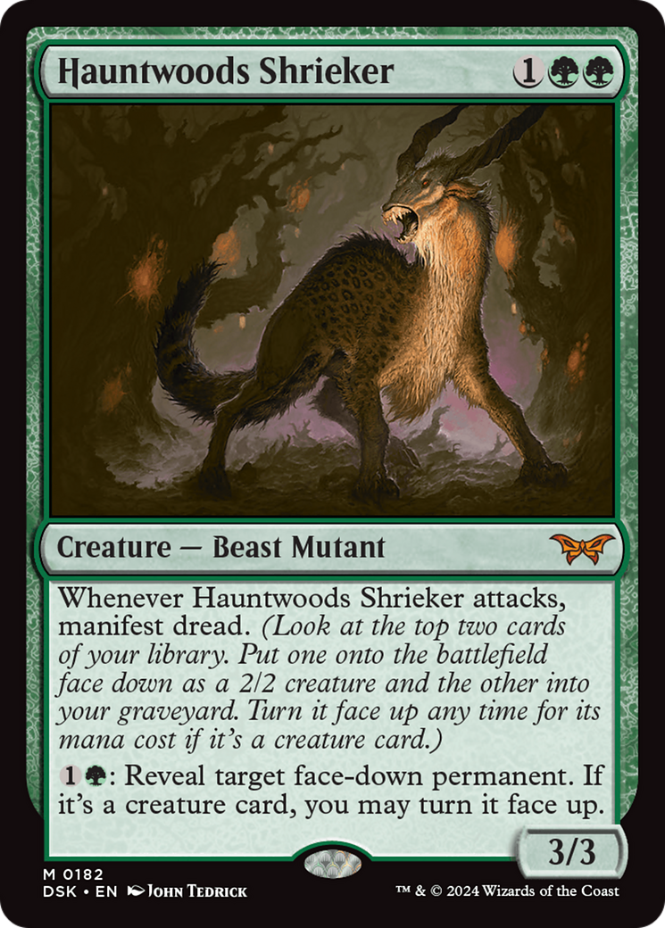 Hauntwoods Shrieker [Duskmourn: House of Horror] | Lots Moore NSW