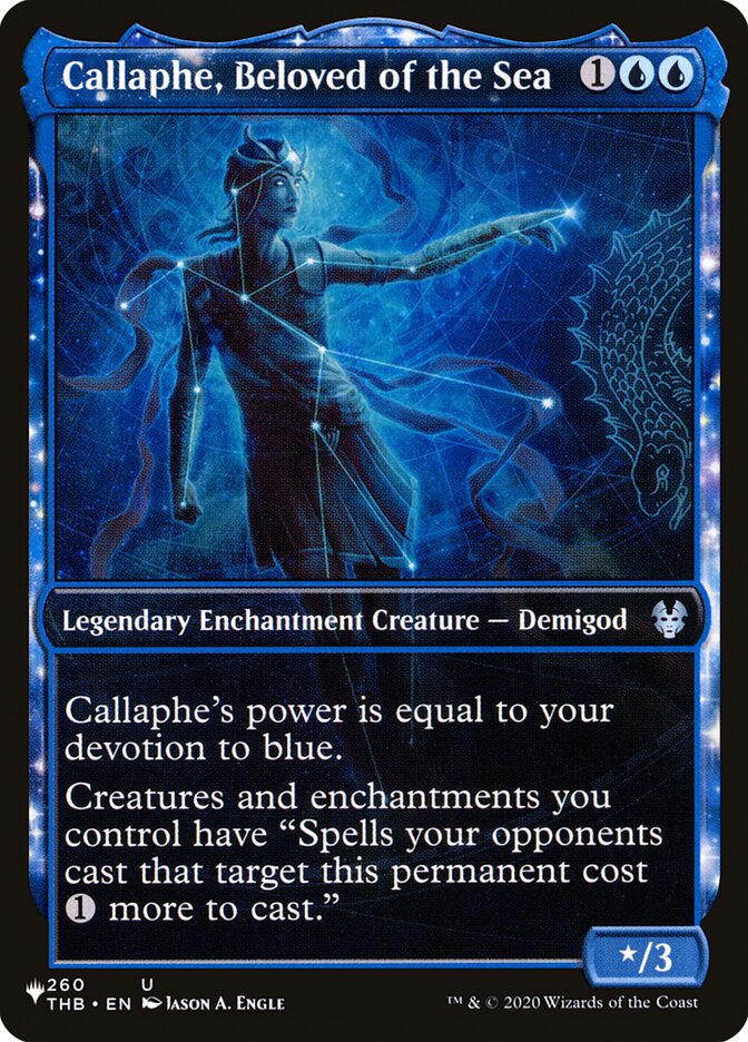 Callaphe, Beloved of the Sea (Showcase) [The List] | Lots Moore NSW