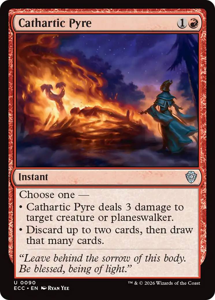 Cathartic Pyre [Lorwyn Eclipsed Commander] | Lots Moore NSW