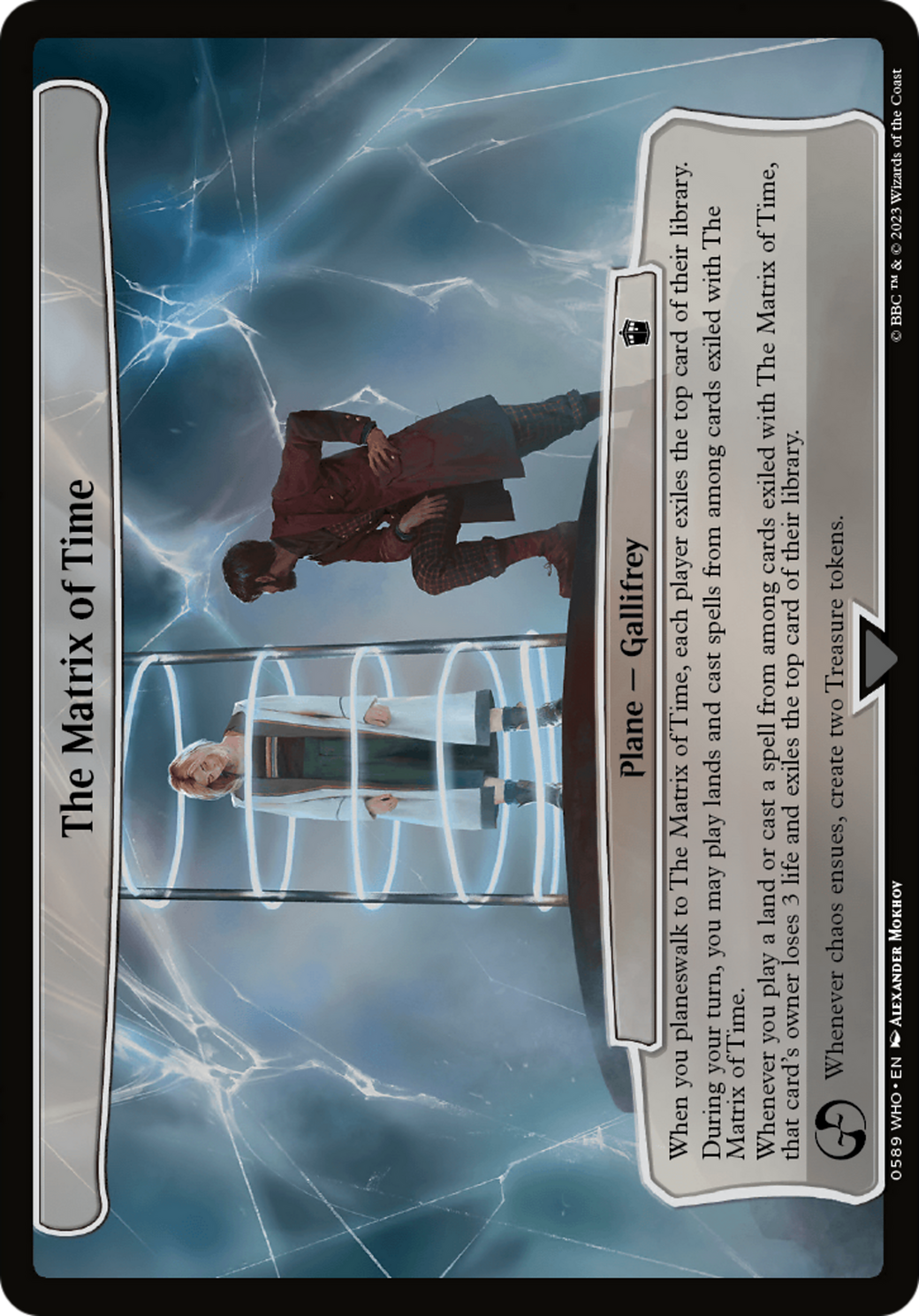 The Matrix of Time [Doctor Who] | Lots Moore NSW