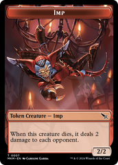 Thopter (0020) // Imp Double-Sided Token [Murders at Karlov Manor Tokens] | Lots Moore NSW