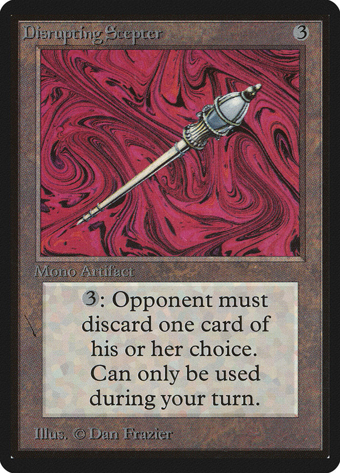 Disrupting Scepter [Beta Edition] | Lots Moore NSW