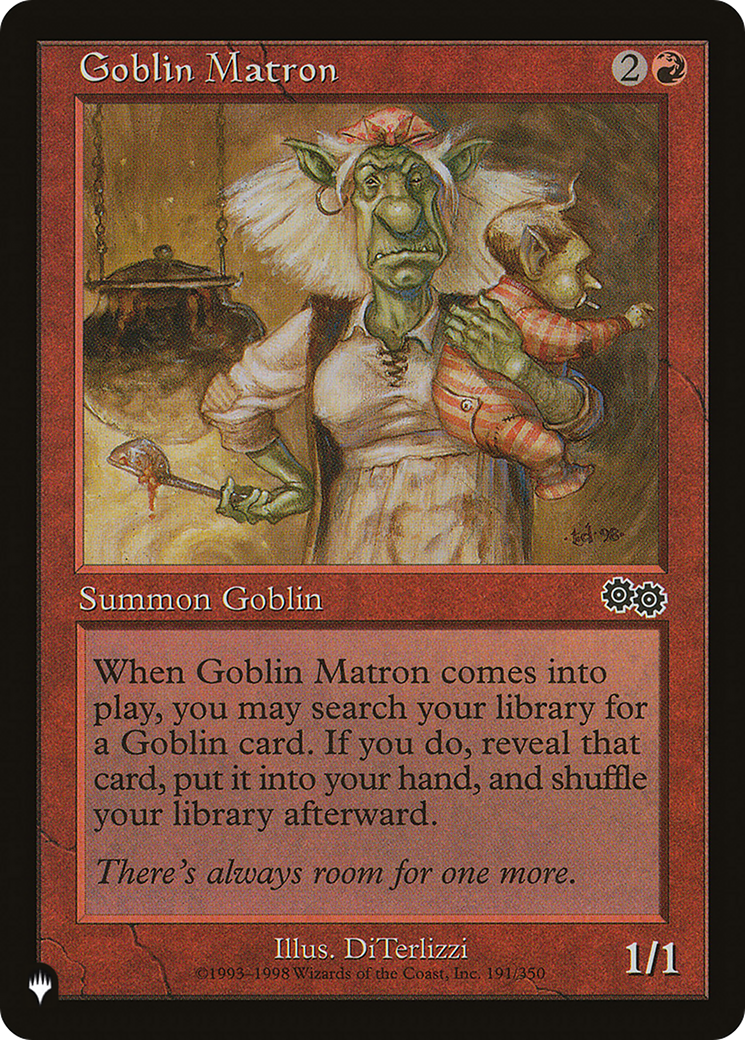Goblin Matron (USG) [The List] | Lots Moore NSW