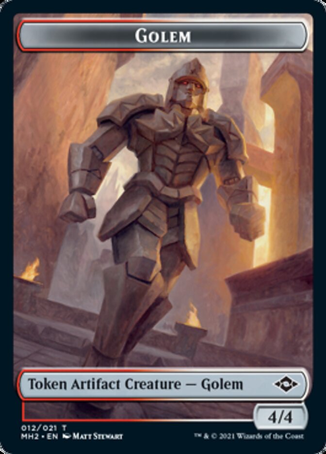 Clue (15) // Golem Double-Sided Token [Modern Horizons 2 Tokens] | Lots Moore NSW
