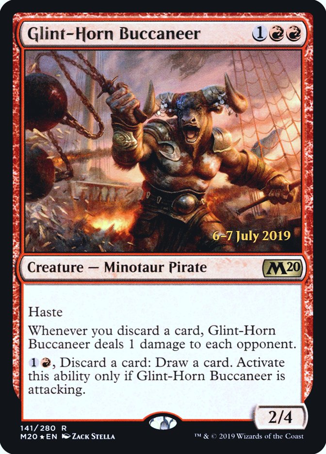 Glint-Horn Buccaneer [Core Set 2020 Prerelease Promos] | Lots Moore NSW