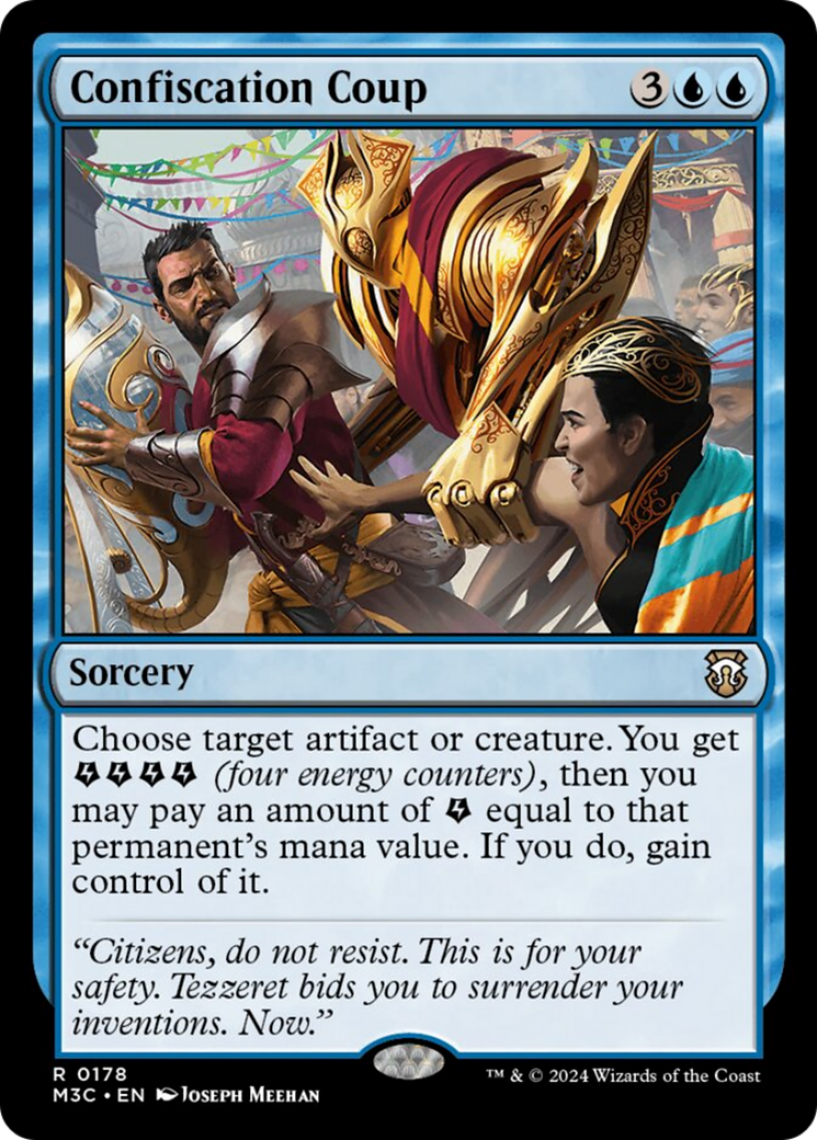 Confiscation Coup (Ripple Foil) [Modern Horizons 3 Commander] | Lots Moore NSW
