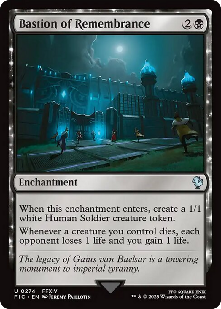 Bastion of Remembrance [FINAL FANTASY Commander] | Lots Moore NSW