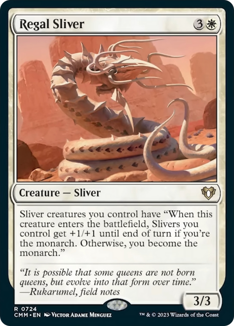 Regal Sliver [Commander Masters] | Lots Moore NSW