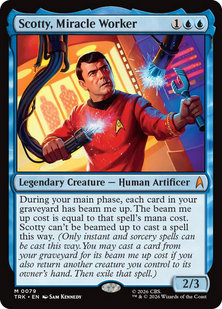 Scotty, Miracle Worker [Star Trek] | Lots Moore NSW