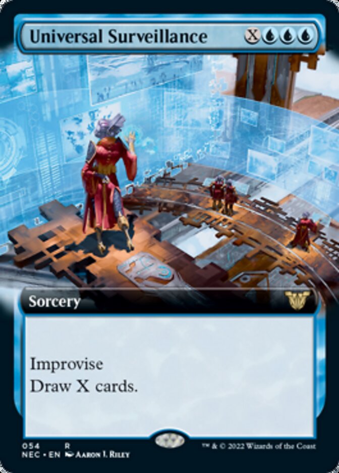Universal Surveillance (Extended Art) [Kamigawa: Neon Dynasty Commander] | Lots Moore NSW