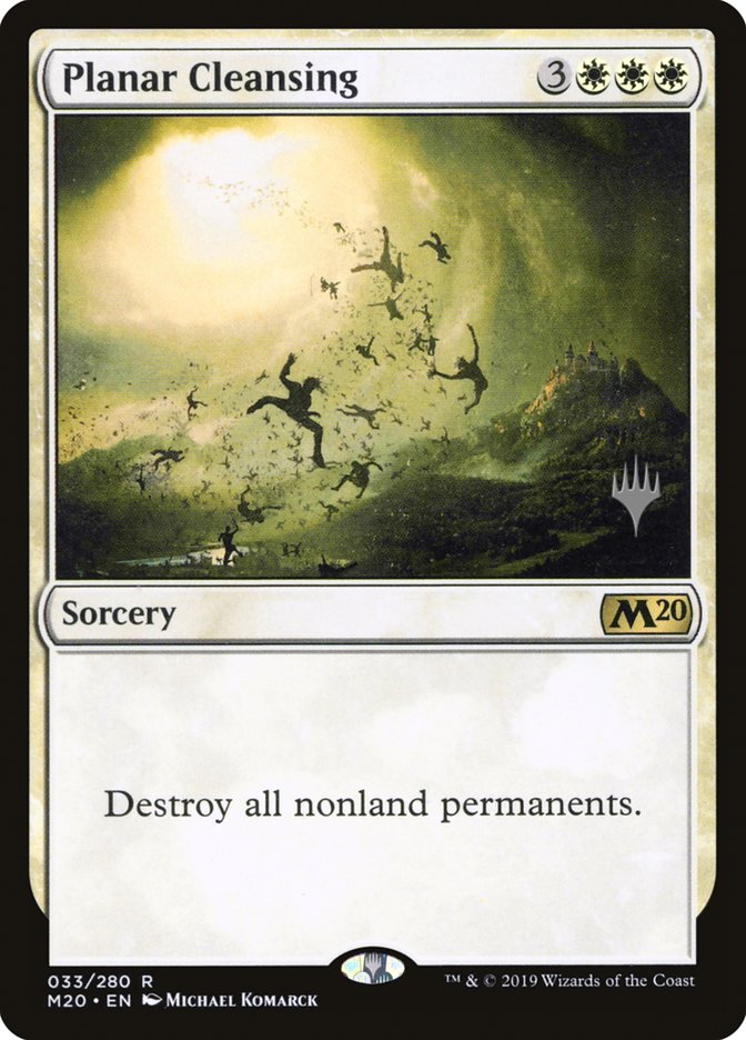 Planar Cleansing (Promo Pack) [Core Set 2020 Promos] | Lots Moore NSW