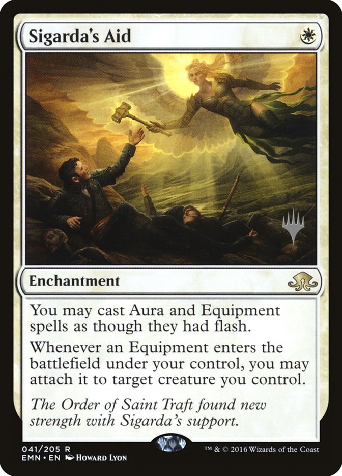 Sigarda's Aid (Promo Pack) [Eldritch Moon Promos] | Lots Moore NSW