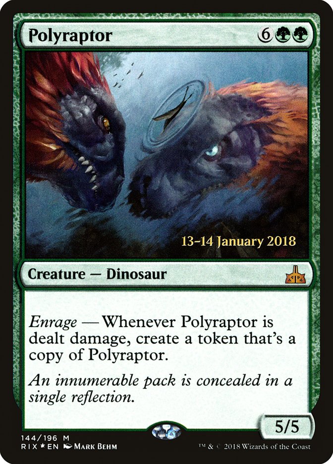 Polyraptor [Rivals of Ixalan Prerelease Promos] | Lots Moore NSW