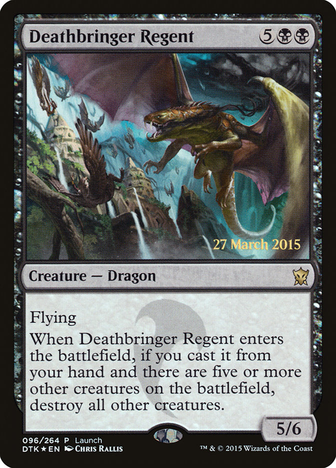 Deathbringer Regent (Launch) [Dragons of Tarkir Prerelease Promos] | Lots Moore NSW