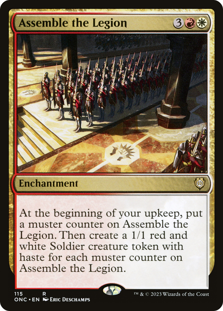 Assemble the Legion [Phyrexia: All Will Be One Commander] | Lots Moore NSW