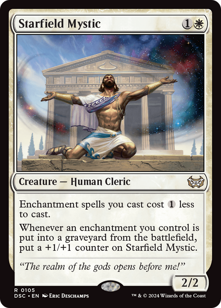 Starfield Mystic [Duskmourn: House of Horror Commander] | Lots Moore NSW