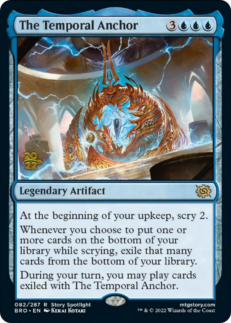 The Temporal Anchor [The Brothers' War Prerelease Promos] | Lots Moore NSW