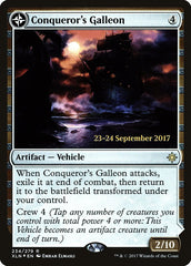 Conqueror's Galleon // Conqueror's Foothold [Ixalan Prerelease Promos] | Lots Moore NSW