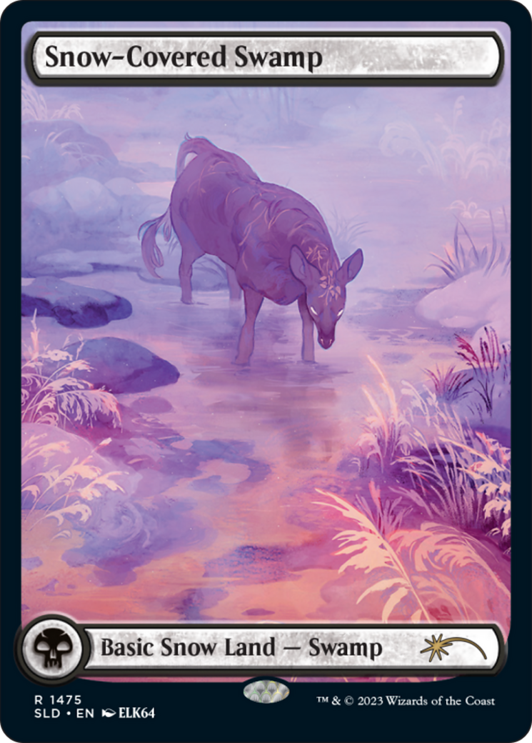 Snow-Covered Swamp (1475) [Secret Lair Drop Series] | Lots Moore NSW