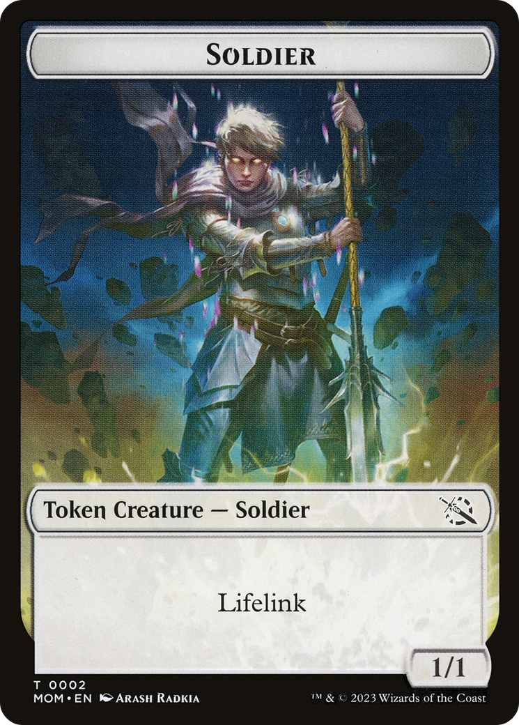 Soldier // Kraken Double-Sided Token [March of the Machine Tokens] | Lots Moore NSW