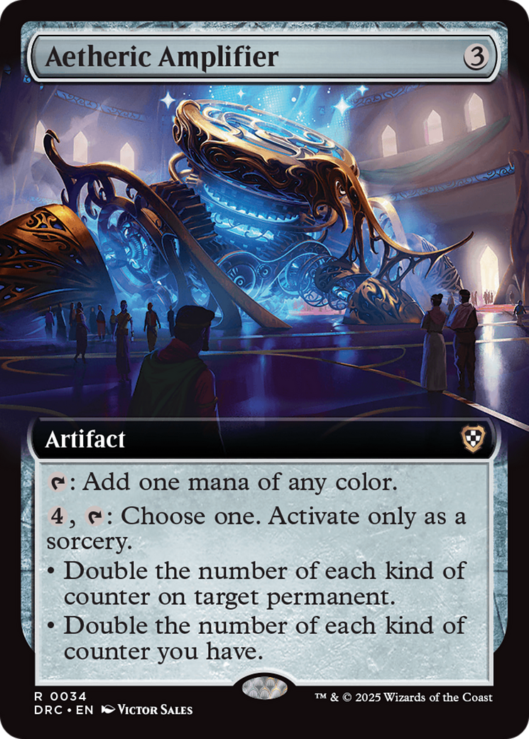 Aetheric Amplifier (Extended Art) [Aetherdrift Commander] | Lots Moore NSW