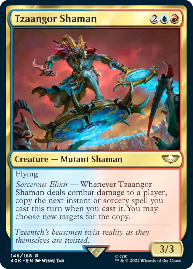 Tzaangor Shaman (Surge Foil) [Warhammer 40,000] | Lots Moore NSW