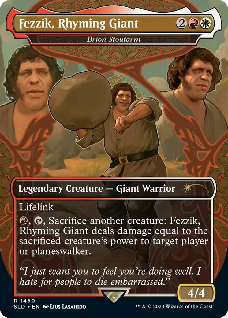 Fezzik, Rhyming Giant - Brion Stoutarm [Secret Lair Drop Series] | Lots Moore NSW