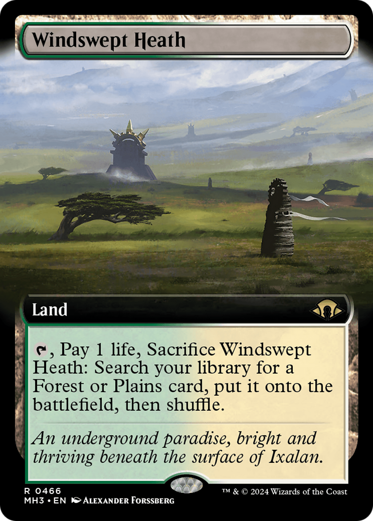 Windswept Heath (Extended Art) [Modern Horizons 3] | Lots Moore NSW
