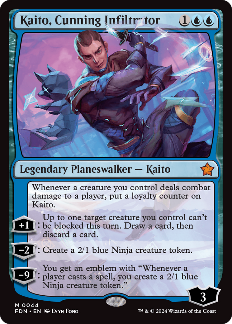 Kaito, Cunning Infiltrator [Foundations] | Lots Moore NSW