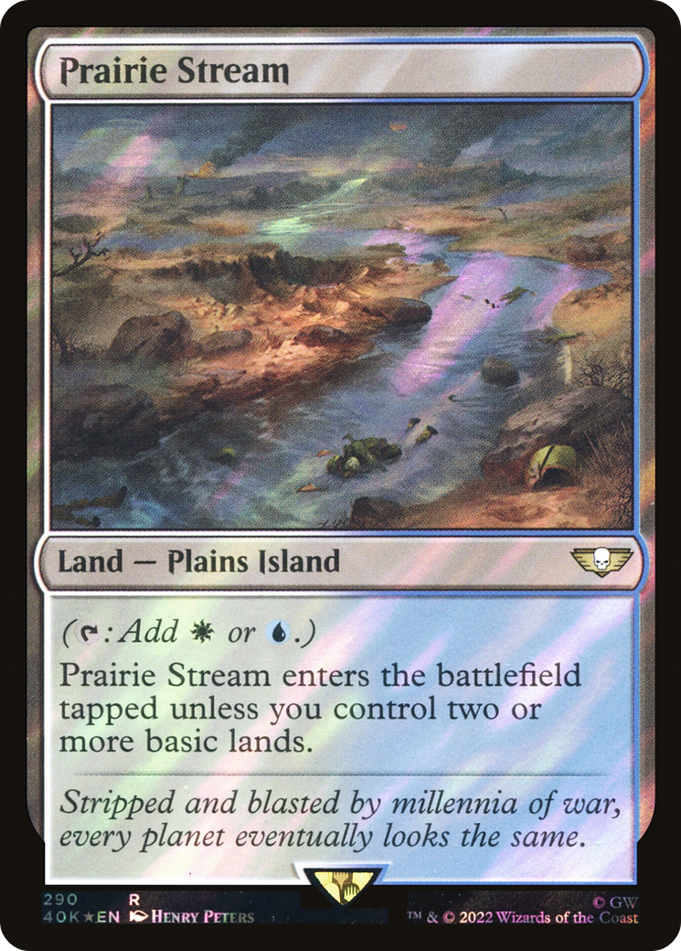 Prairie Stream (Surge Foil) [Marvel Super Heroes Commander] | Lots Moore NSW