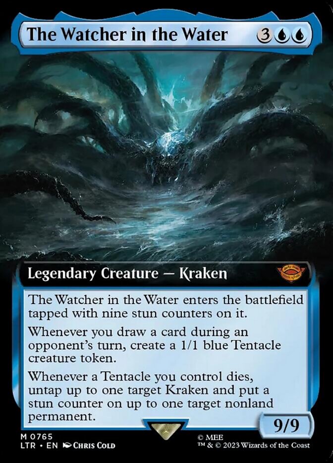 The Watcher in the Water (Extended Art) (Surge Foil) [The Lord of the Rings: Tales of Middle-Earth] | Lots Moore NSW