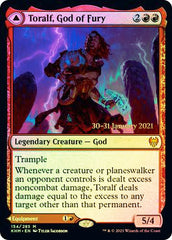 Toralf, God of Fury // Toralf's Hammer [Kaldheim Prerelease Promos] | Lots Moore NSW