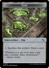 Thopter (0020) // Clue (0017) Double-Sided Token [Murders at Karlov Manor Tokens] | Lots Moore NSW