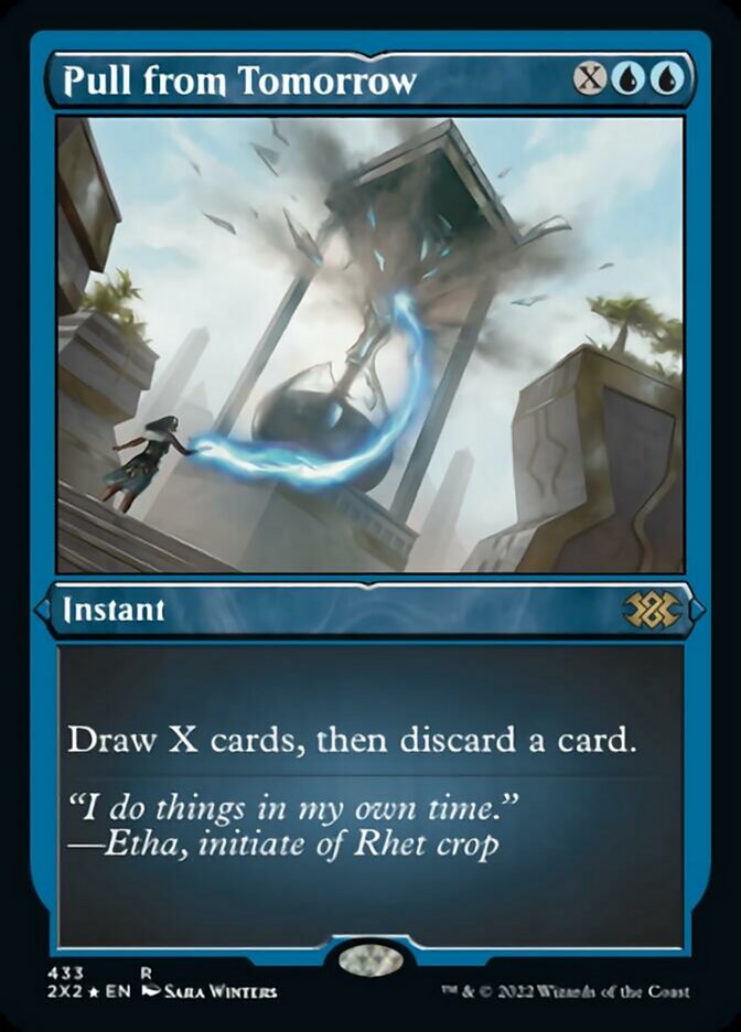 Pull from Tomorrow (Foil Etched) [Double Masters 2022] | Lots Moore NSW