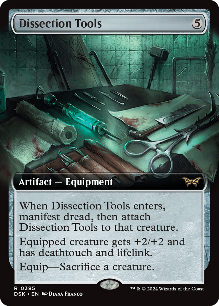 Dissection Tools (Extended Art) [Duskmourn: House of Horror] | Lots Moore NSW