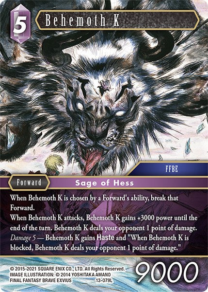 Behemoth K [Opus XIII: Crystal Radiance] | Lots Moore NSW