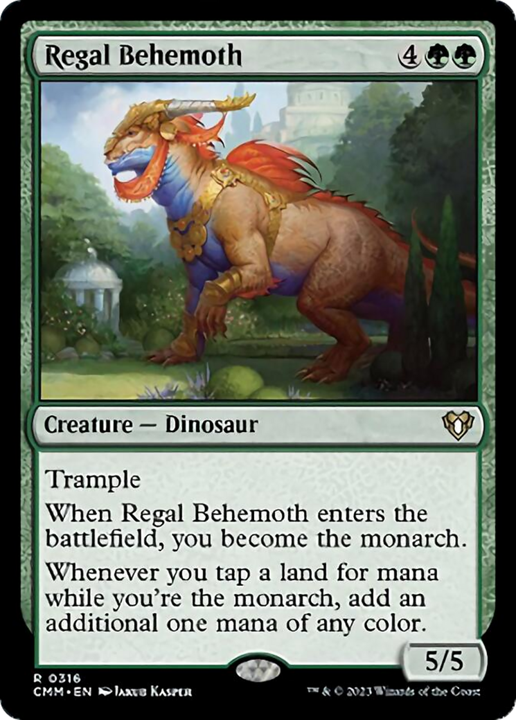 Regal Behemoth [Commander Masters] | Lots Moore NSW