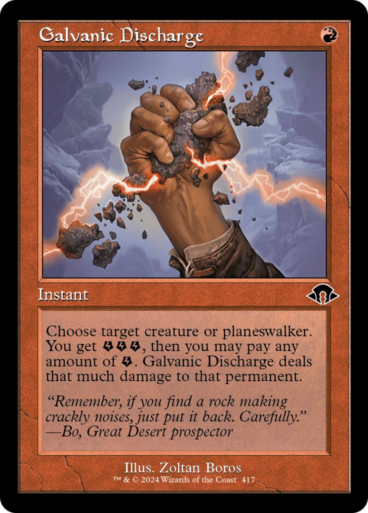 Galvanic Discharge (Retro) [Modern Horizons 3] | Lots Moore NSW