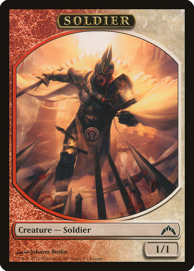 Soldier Token (Johann Bodin) [League Tokens 2013] | Lots Moore NSW