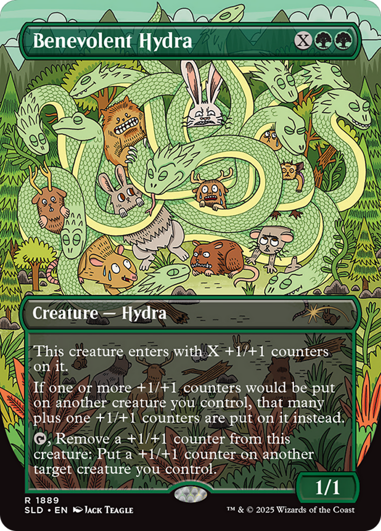Benevolent Hydra (Rainbow Foil) [Secret Lair Drop Series] | Lots Moore NSW