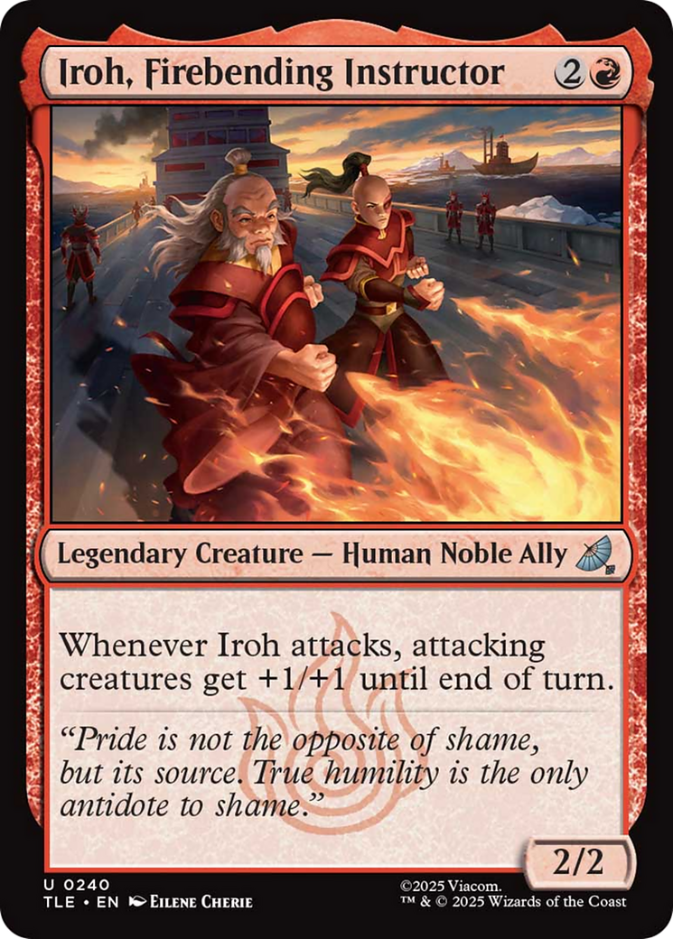 Iroh, Firebending Instructor [Avatar: The Last Airbender: Eternal-Legal] | Lots Moore NSW