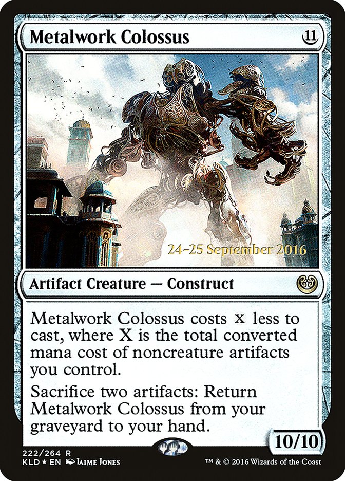 Metalwork Colossus [Kaladesh Prerelease Promos] | Lots Moore NSW