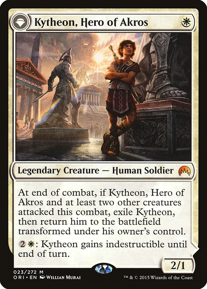 Kytheon, Hero of Akros // Gideon, Battle-Forged [Magic Origins] | Lots Moore NSW